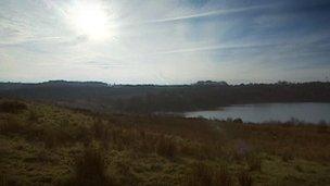 Meeth quarry in north Devon