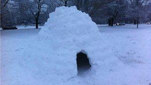 Igloo on the Stray, Harrogate