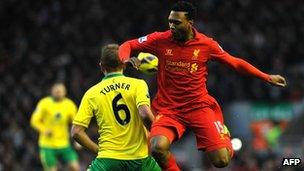 Liverpool's Daniel Sturridge