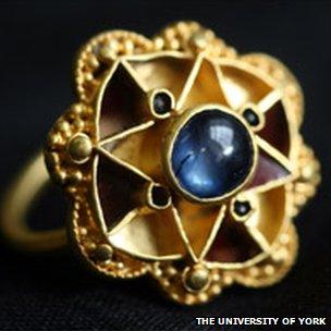 The sapphire ring