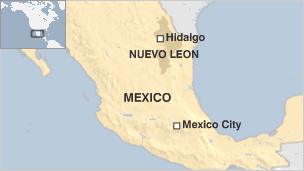 Map of Mexico