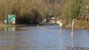 A34 at Meaford