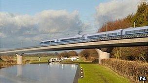 HS2 image of proposed train