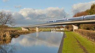 HS2 image of proposed train