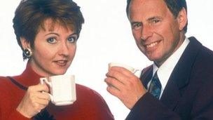 Anne Diamond and Nick Owen