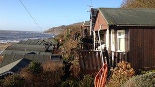 Monmouth Beach huts