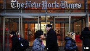 New York Times building (March 2011)