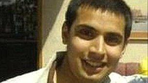 Student Aamir Siddiqi was stabbed in the hallway of his family home in Roath