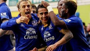 Everton footballers