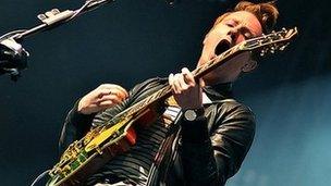 Alex Trimble from Two Door Cinema Club