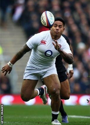 Manu Tuilagi will miss Scotland's visit