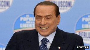 Silvio Berlusconi, file pic from February 2013