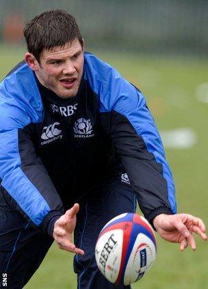 Scotland hooker Ross Ford