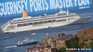 Guernsey Ports Master Plan. Pic: Moffat & Nichol