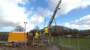 Drilling in Treliver