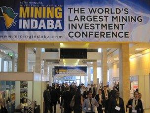 Delegates at the 2013 Mining Indaba