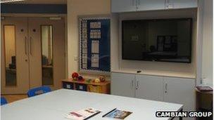 Inside Southwick Park School near Tewkesbury