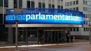 Entrance to the Parlamentarium