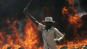 Man wielding knife in 2007 violence