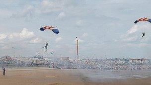 Sunderland Air Show at Seaburn beach