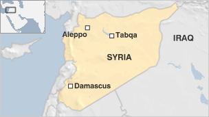 Map of Syria