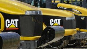 Caterpillar machines