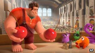 A scene from Wreck-It Ralph