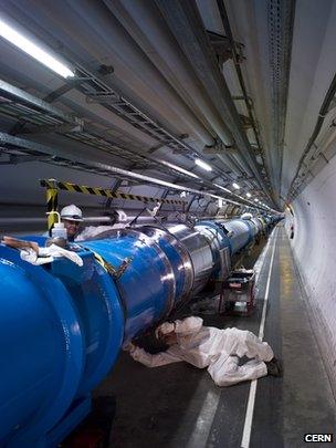 LHC beamline