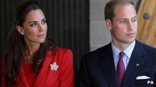 The Duke and Duchess of Cambridge