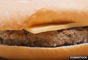 Burgers are off the menu in a number of schools