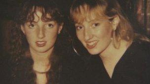 Mr Hicks's daughters Sarah and Victoria