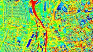 Thermal camera image