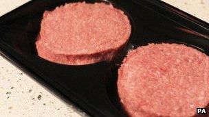 Burgers made in an Irish factory are being recalled