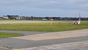 Guernsey Airport runway