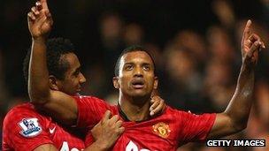 Nani with Anderson