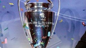 Champions League trophy