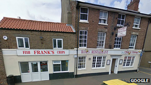 Frank's fish and chip shop, Wisbech