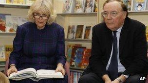 Duchess of Cornwall and James Patterson