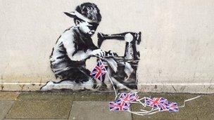 Banksy mural