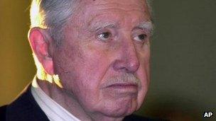 Augusto Pinochet. Photo: August 2000