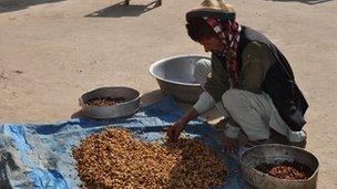 A farmer in Nepal