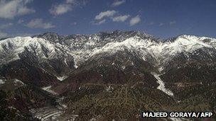 The Takhtakai valley