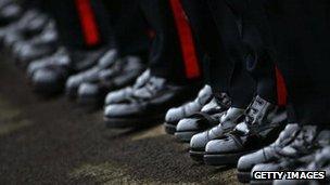 British Army boots