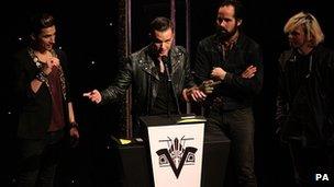 The Killers were named best international band