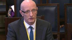 Colin Neill said festive trade had "falled off a cliff"