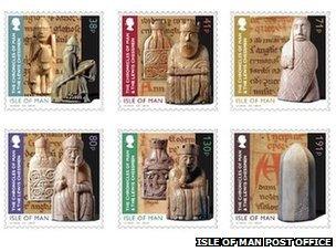 Lewis Chessmen Stamps