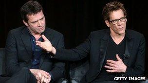 James Purefoy and Kevin Bacon