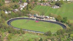 Herne hill Velodrome, South London