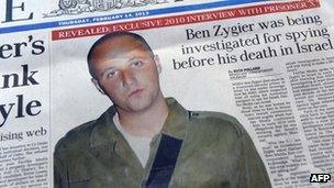 Australian newspaper report on Ben Zygier (14/02/13)