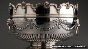 Victorian punch bowl